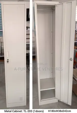 Single Door Wardrobe Cabinet