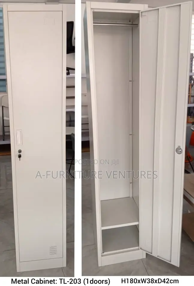 Single Door Wardrobe Cabinet