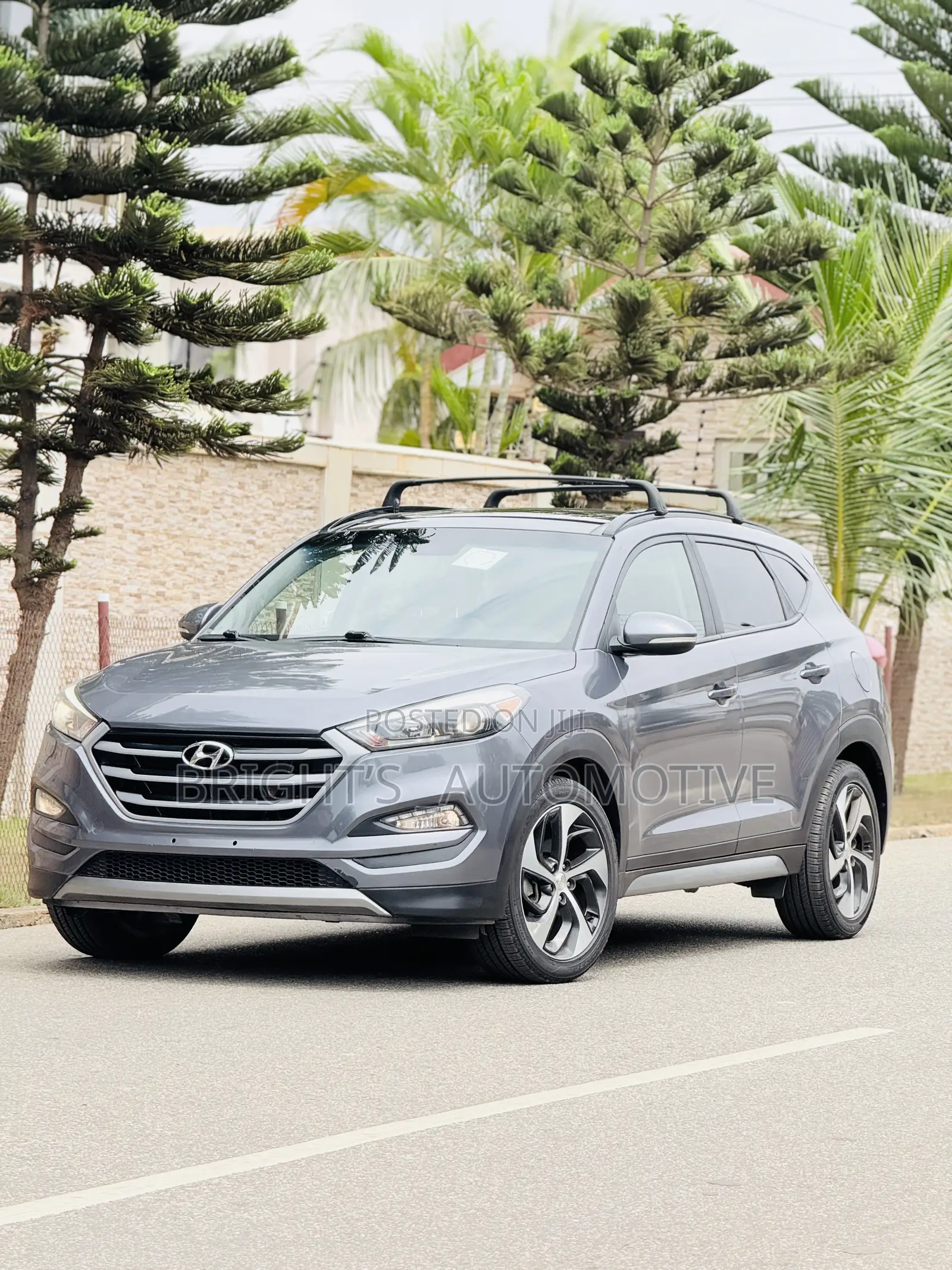 Hyundai Tucson Limited AWD 2018 Gray