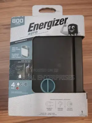 Energizer 800 Lumens Rechargeable Safety Work Light (Model Enalwll9)