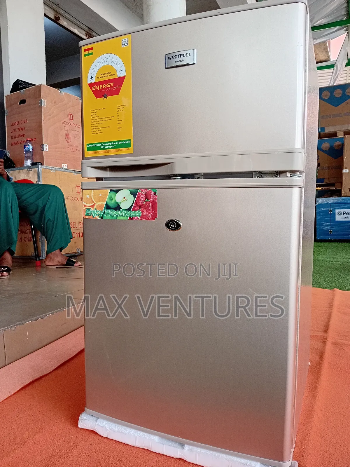 Coolcare Wespool 100 Table Top Refrigerator 80l Fridge