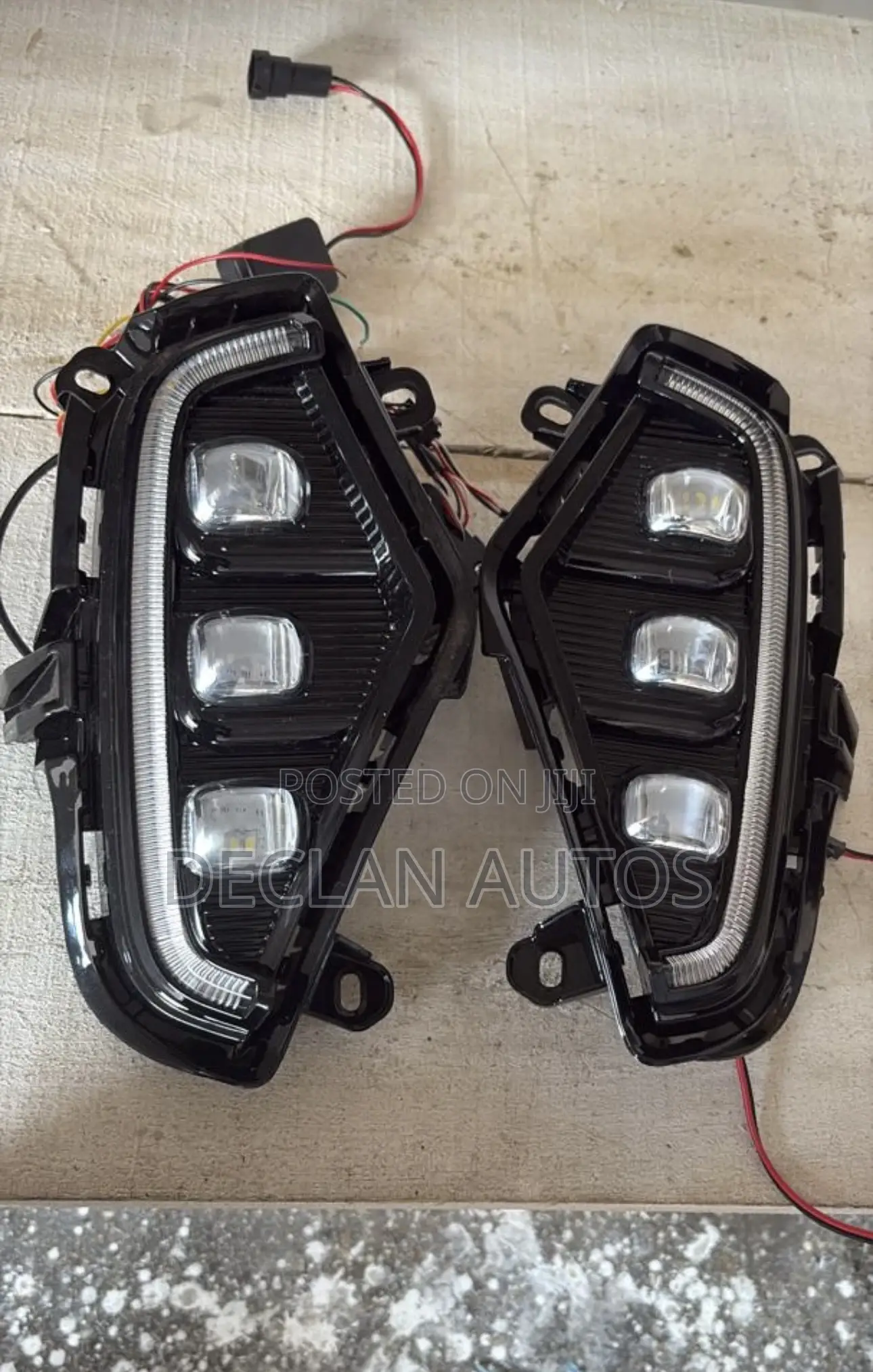 Led Fog Lamps Drl Daytime Running Light W/Turn Signal For  Rav4 2019