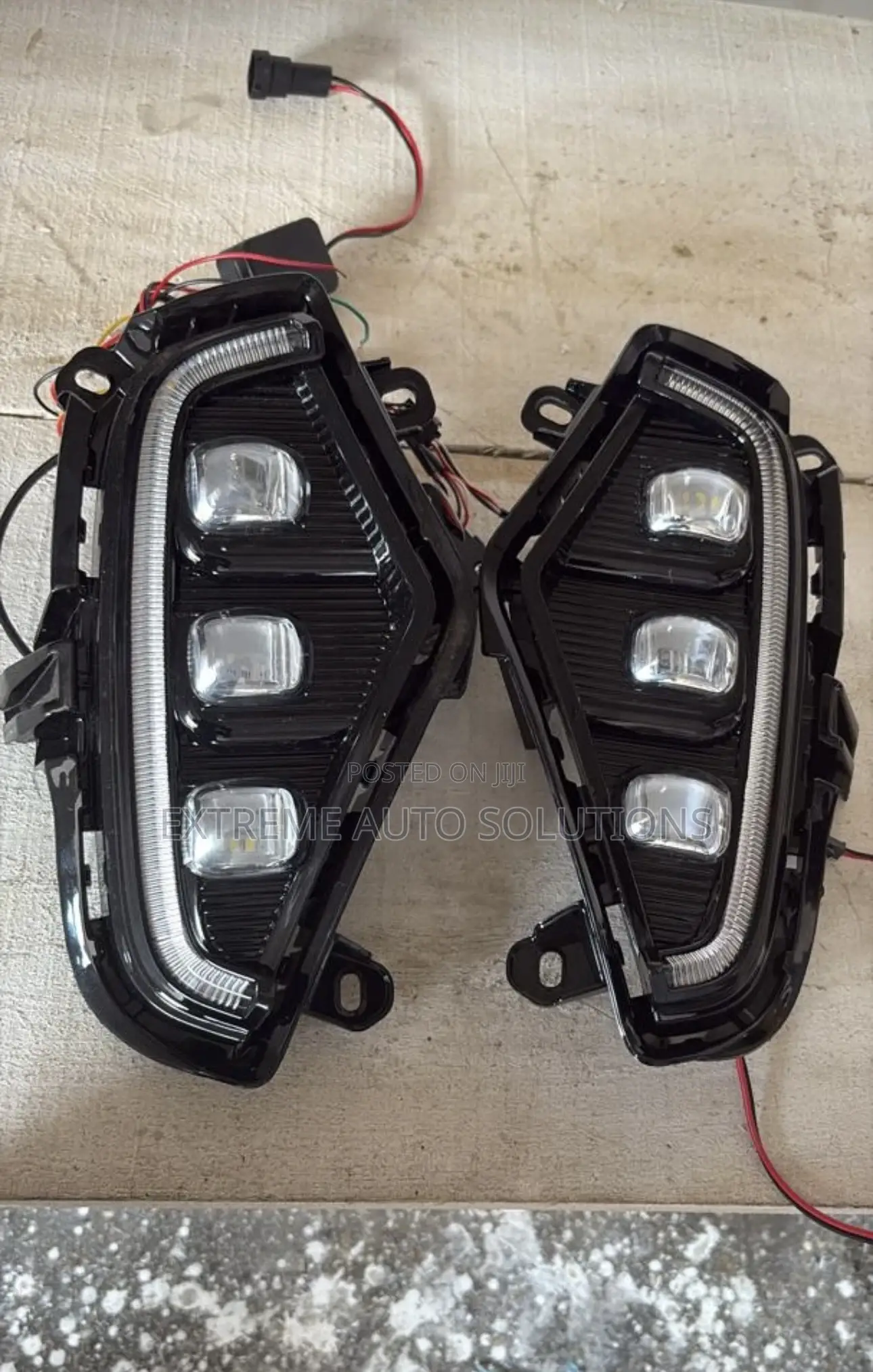 Led Fog Lamps Drl Daytime Running Light W/Turn Signal For  Rav4 2019