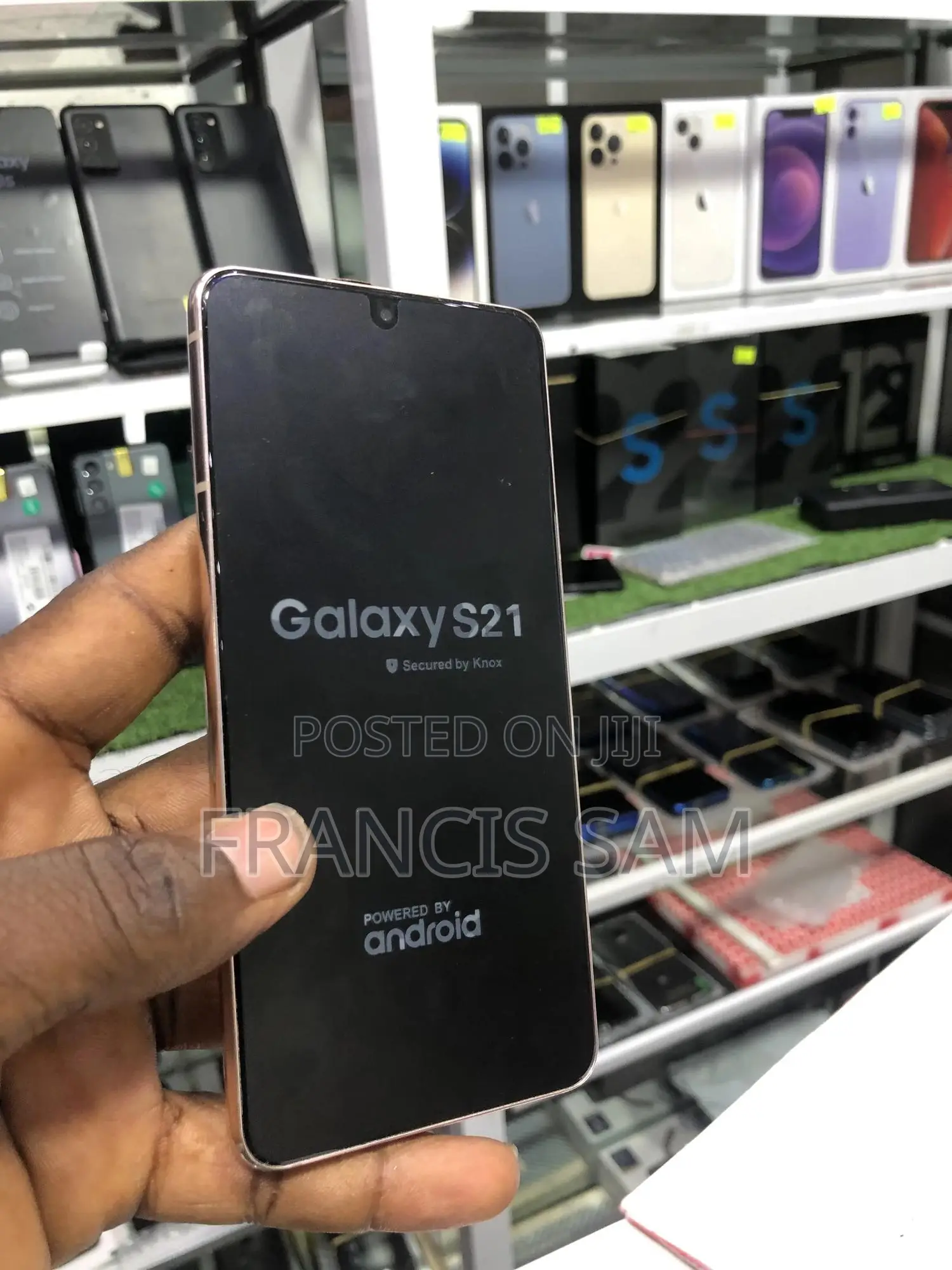 New Samsung Galaxy S21 5G 256 GB Pink