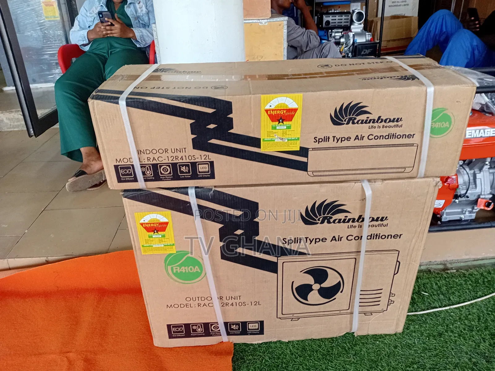 Efficient Cooling With Rainbow 1.5hp Air Conditioner