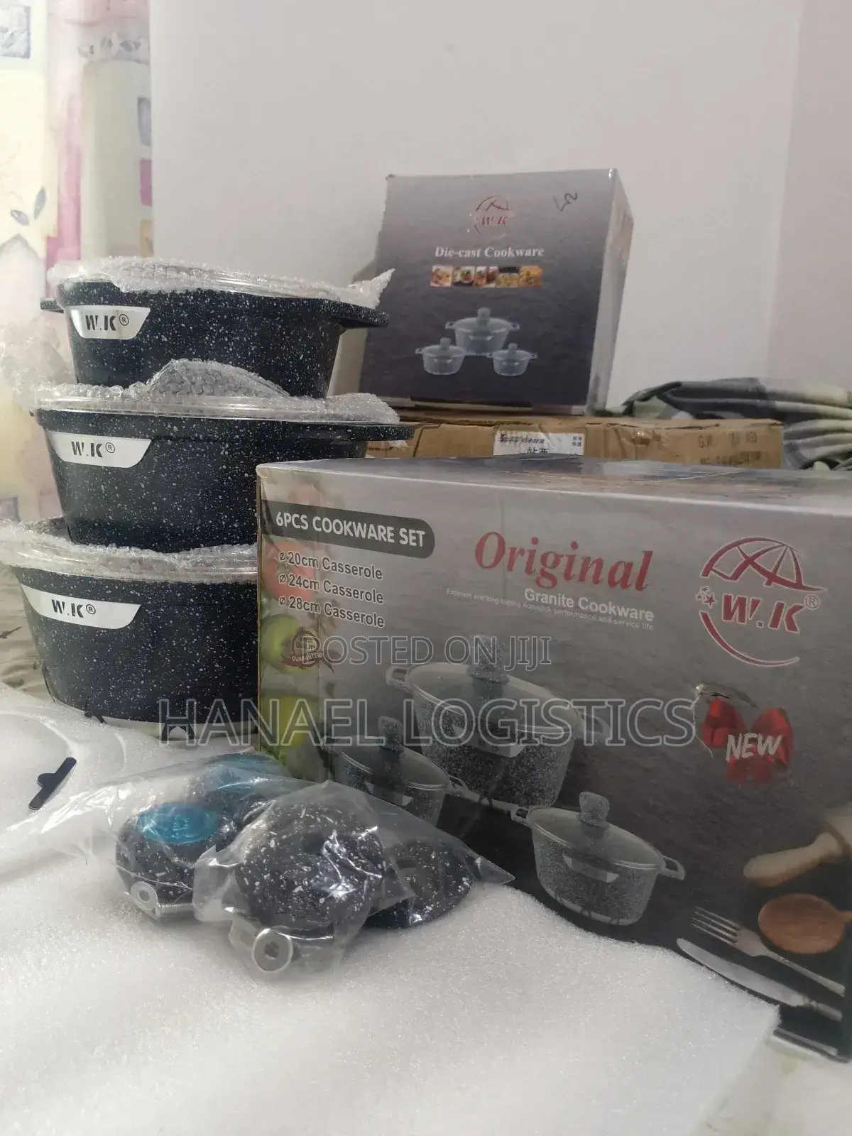 6 Set Non Stick Cookware