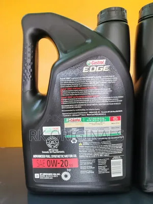 Castrol Edge 0w20 Engine Oil 5l Imported From Usa🇺🇸