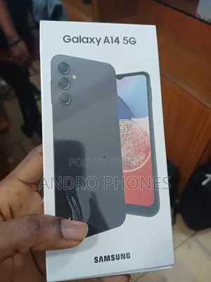 New Samsung Galaxy A14 5G 128 GB Black