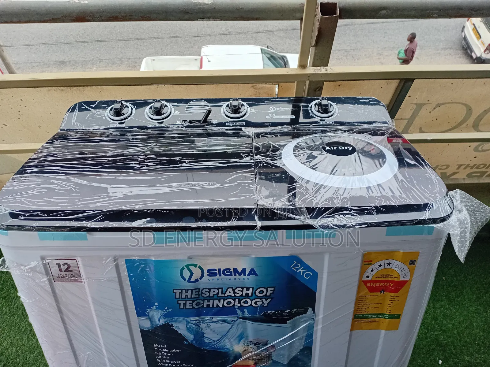 Soft Life Amusing Sigma 12kg Washing Machine