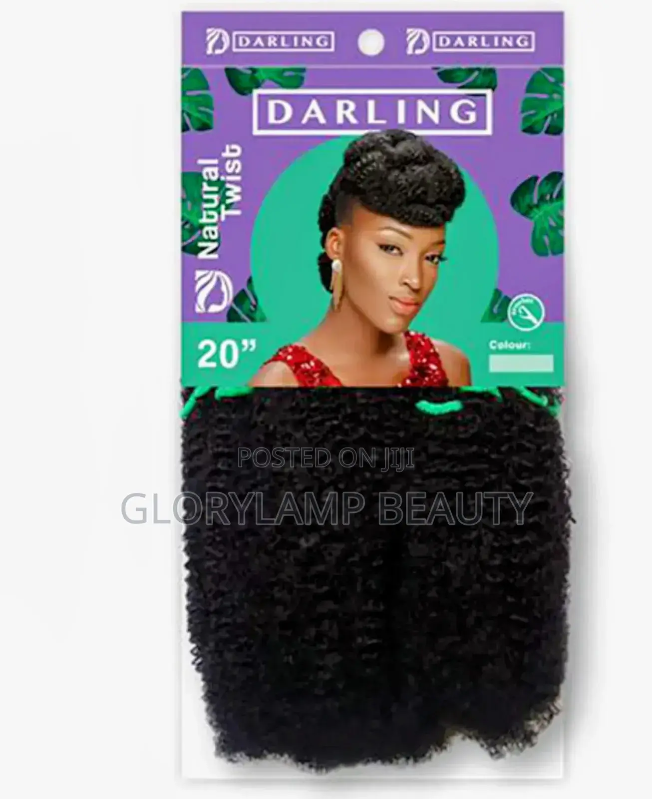 Darling Natural Twist Kinky Hair Extension – 20 Inches