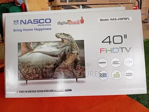 Entertainment Nasco 40" Tv Digital Satellite FHD Frameless Television