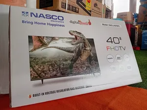 Digital Ghana Hd Nasco 40" Tv Slim Frameless Television FHD Usb Ports