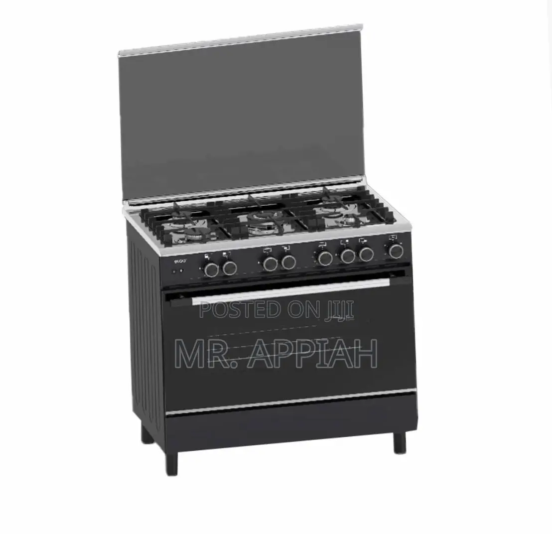 Original Eldo Gas Cookter 5 Burner 90x60cm Grill Rotisserie Gc9060bfu.