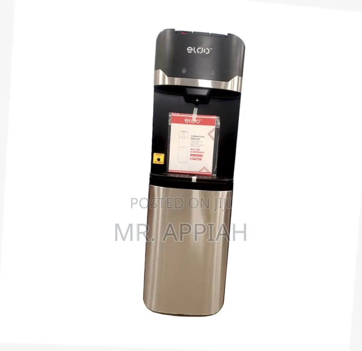 Quality Eldo Water Dispenser E Load 2 Taps Black Silver(Wd-Hc1050tlbg)