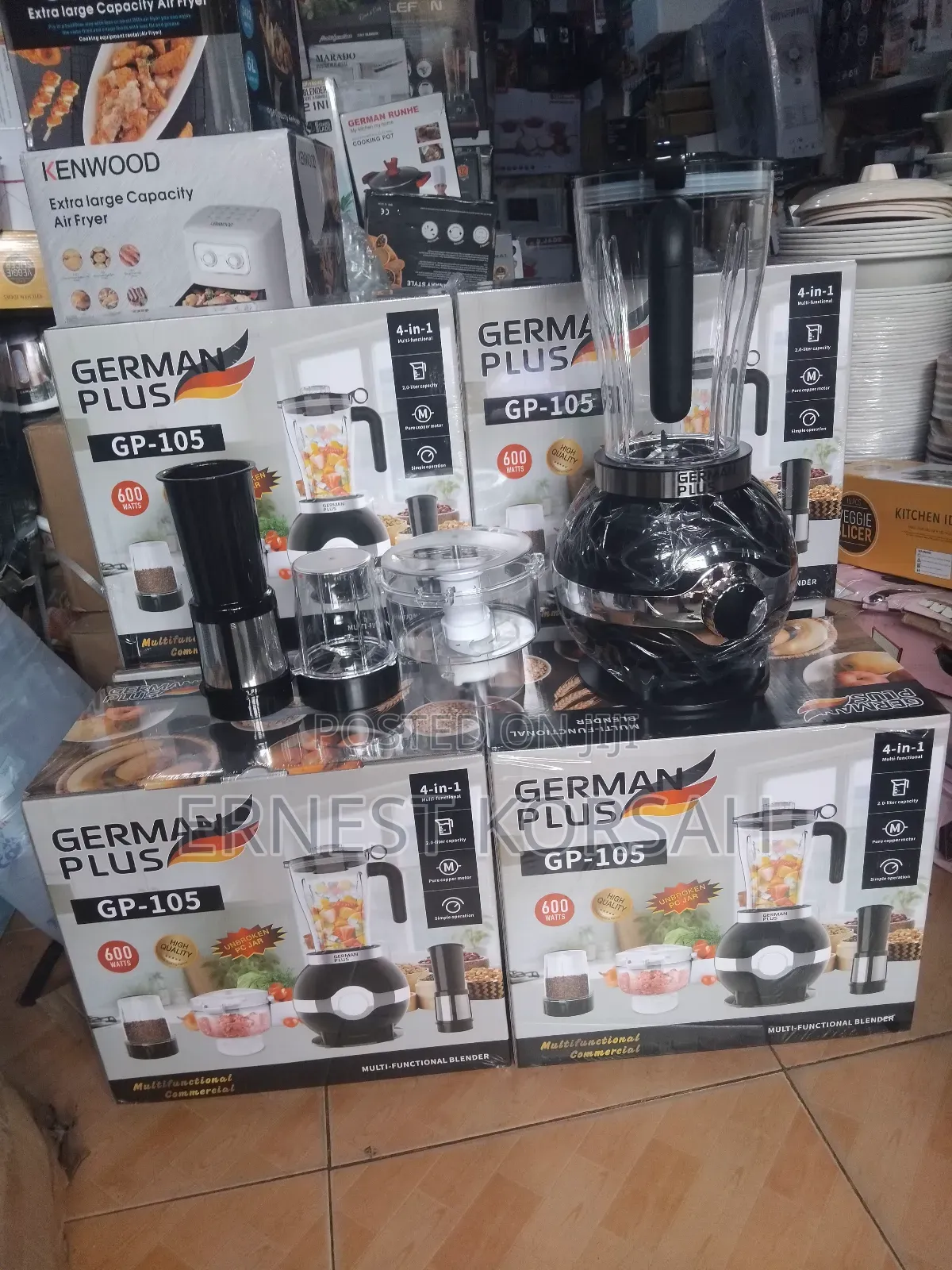 4 in 1 German Plus Multi Function Blender