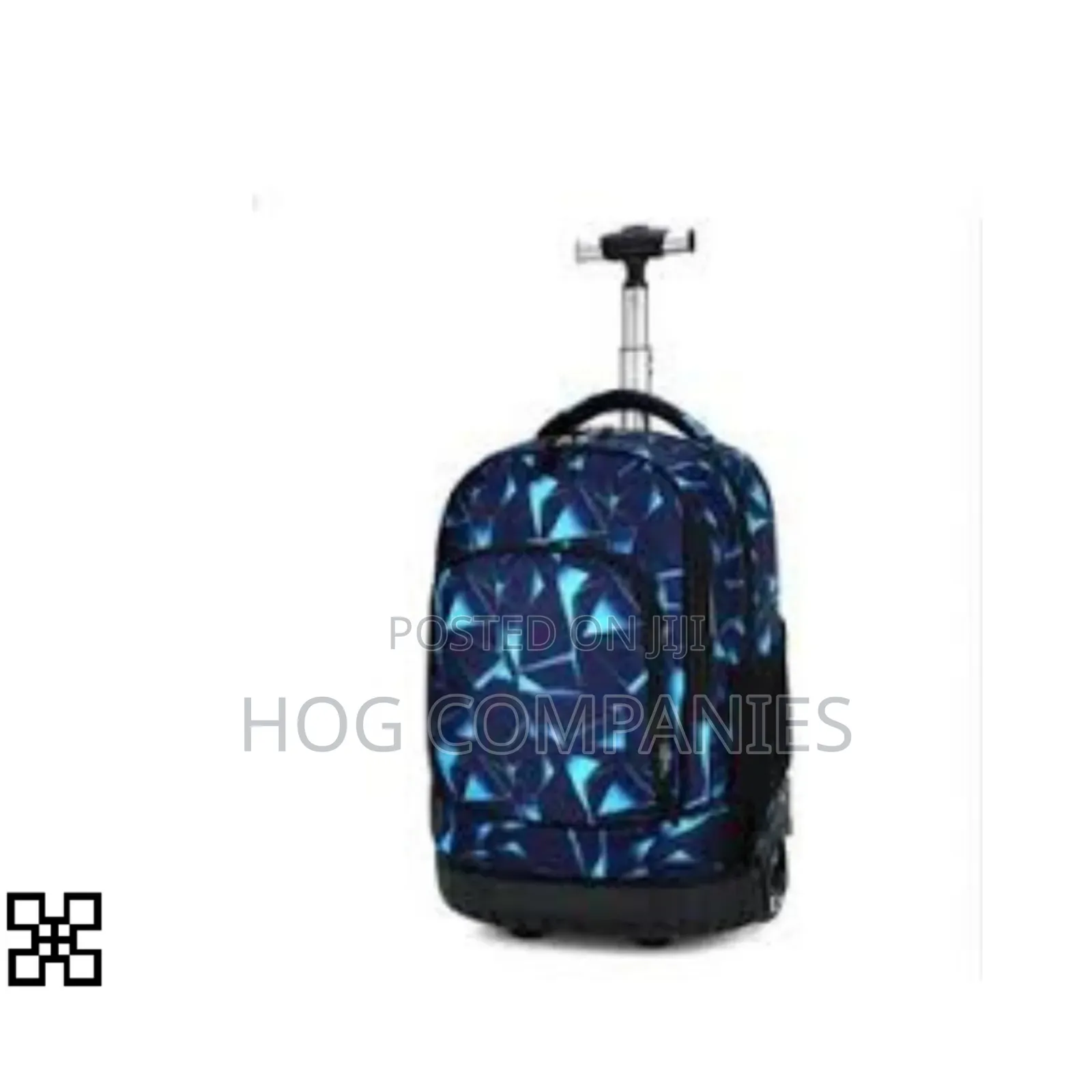 Galaxy Design Rolling Backpack With Wheels Kids Trolley School Bag