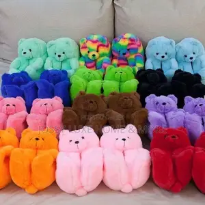 Cartoon Bear Cotton Shoes Warm Cute Teddy Bears