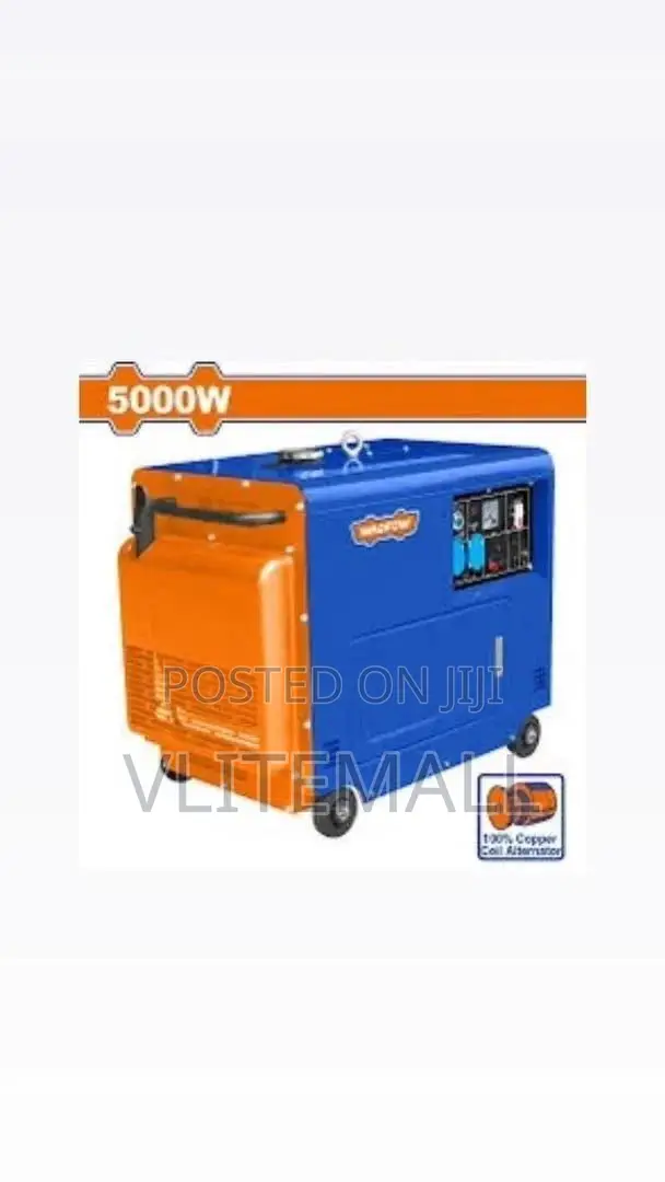 Noise-controlled Diesel Generator