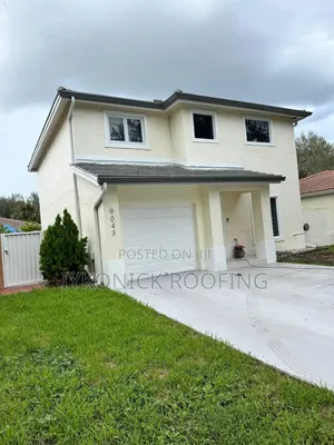 PVC Downspout Rain Gutter System Installation