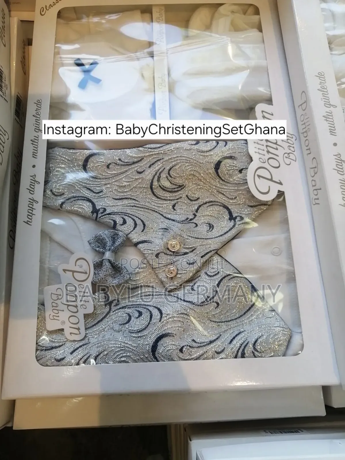 Premium Baby Boy Christening , Baptism or Naming Ceremony Gift Set