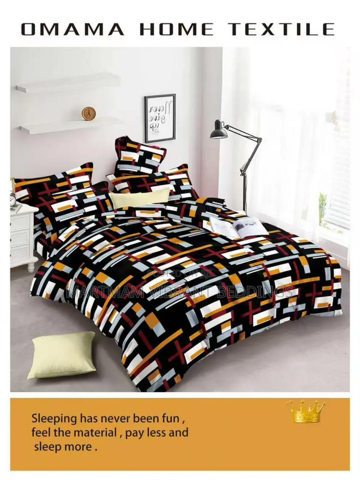 Quality 3 Pieces Queen, King and Double Size Bedsheets