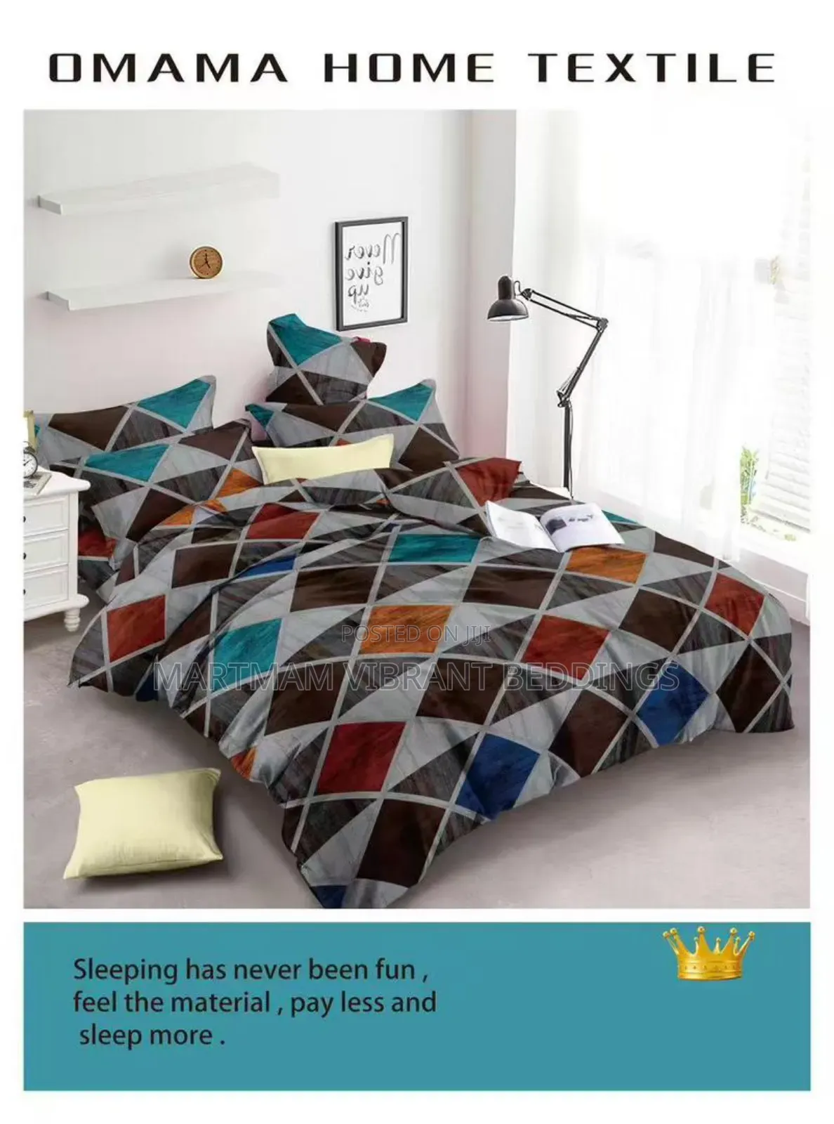 Quality 3 Pieces Queen, King and Double Size Bedsheets