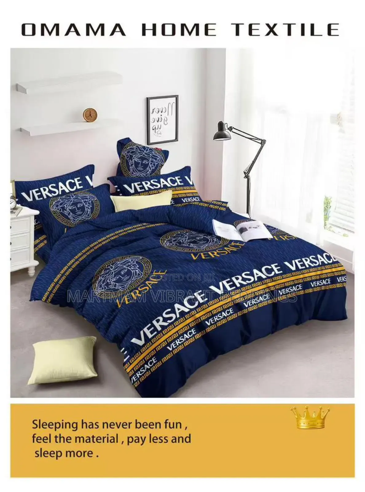 Quality 3 Pieces Queen, King and Double Size Bedsheets