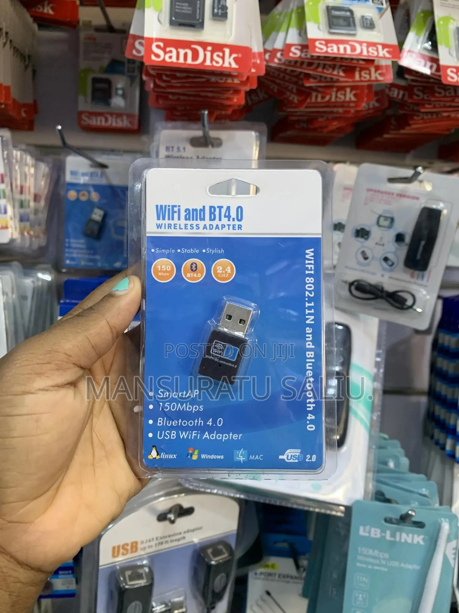 Carte Wifi 802.11N Et Bluetooth 4.0 BCM94331PCIEBT3AX Pour Ordinateur, Occasion