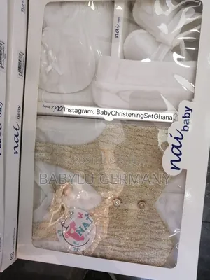 Custom Luxury Baby Christening, Baptism or Naming Ceremong Gift Set