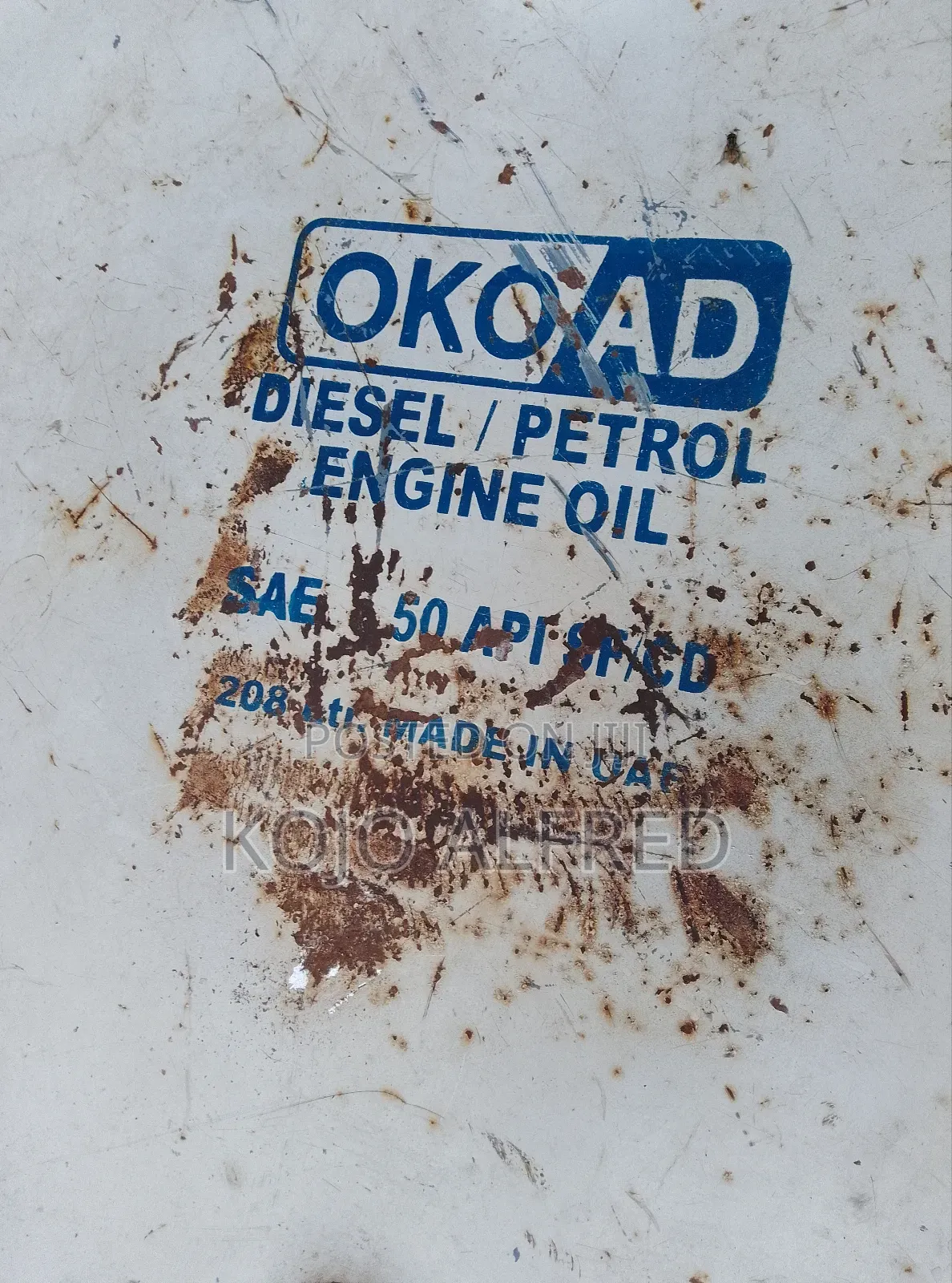 Engine Oil for Diesel and Petrol - 208l