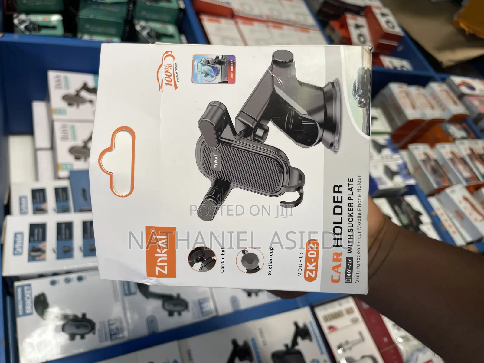 Znkai Zk-01 Car Holder in-Car Mobile Phone Holder for Dashboard