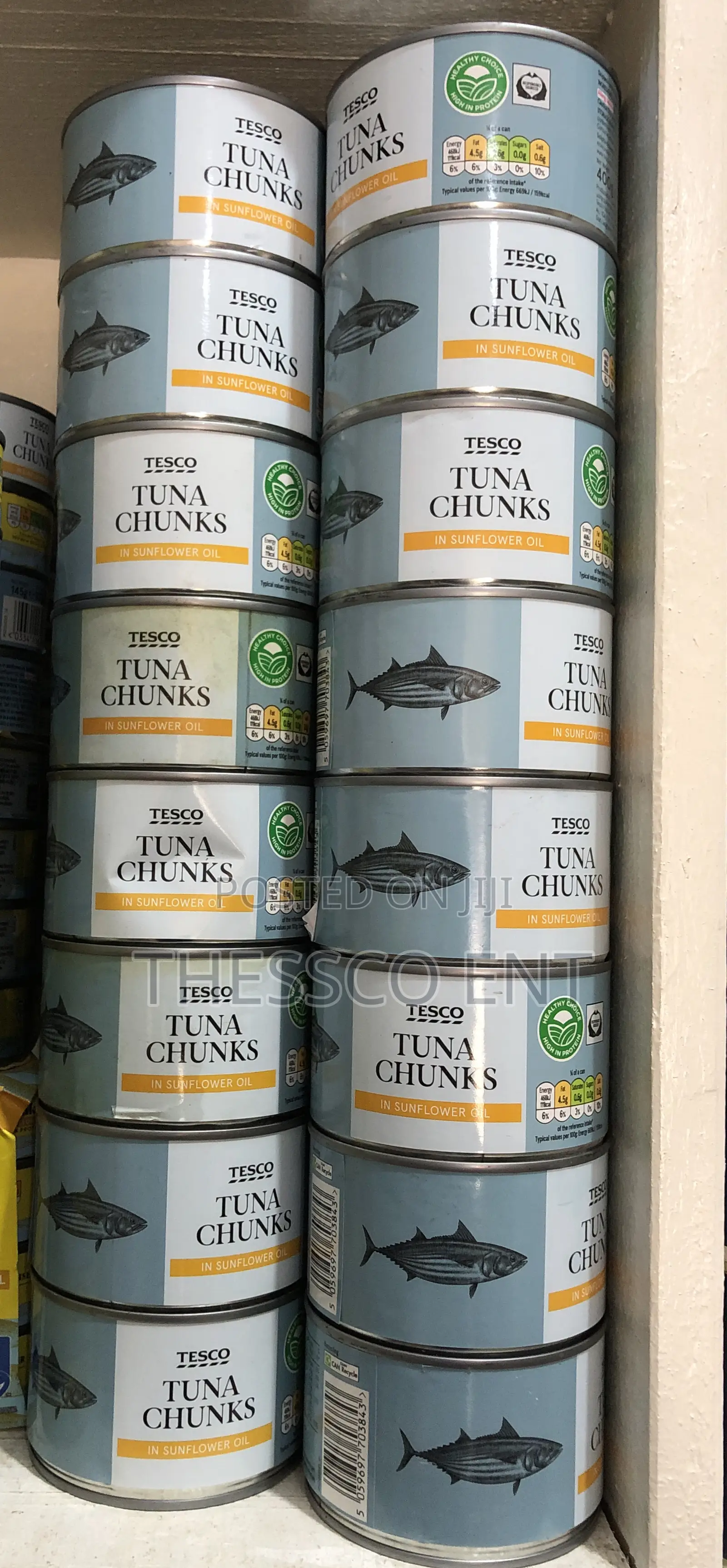 Tuna Chunks in Sunflower Oil