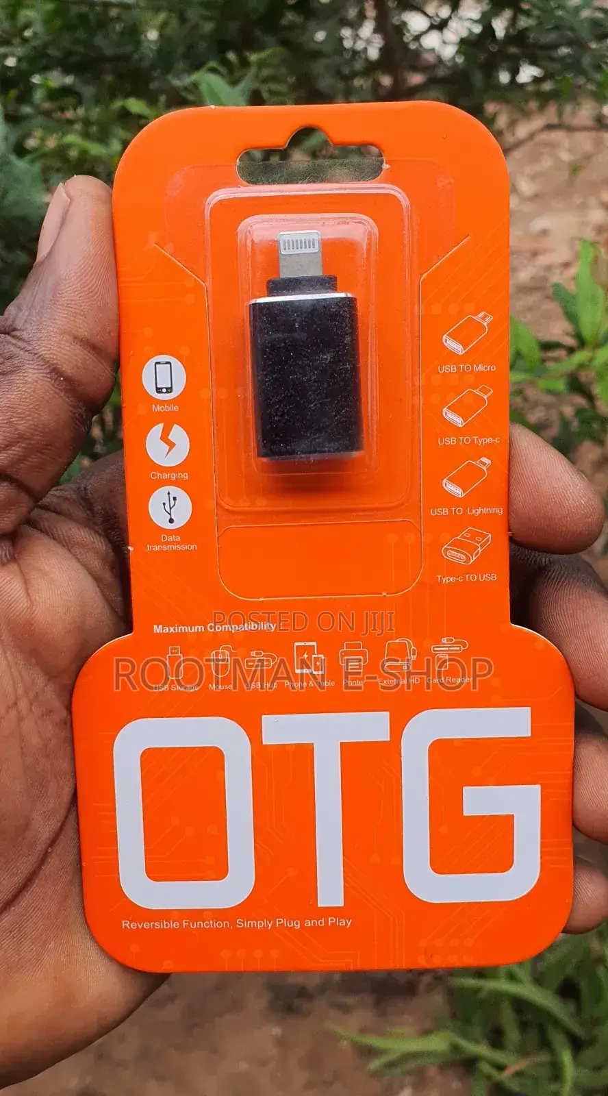 iPhone Otg Adapter, Lightning Male to Usb Female