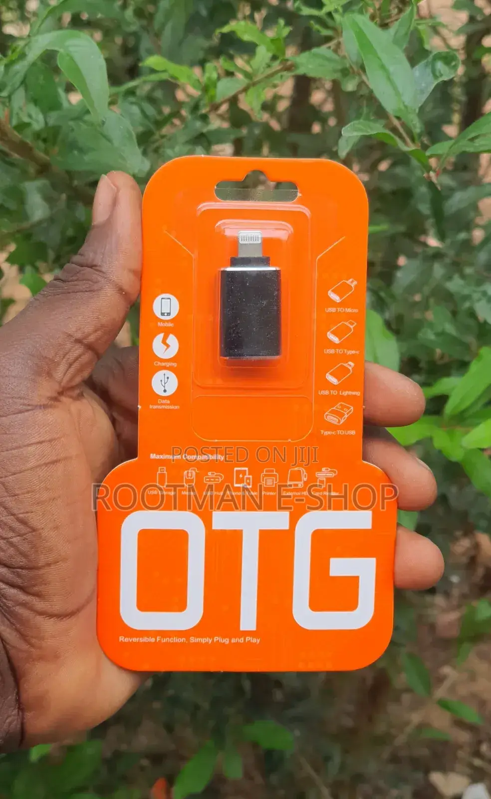 Widely Compatible Otg (Lightning to Usb Female)