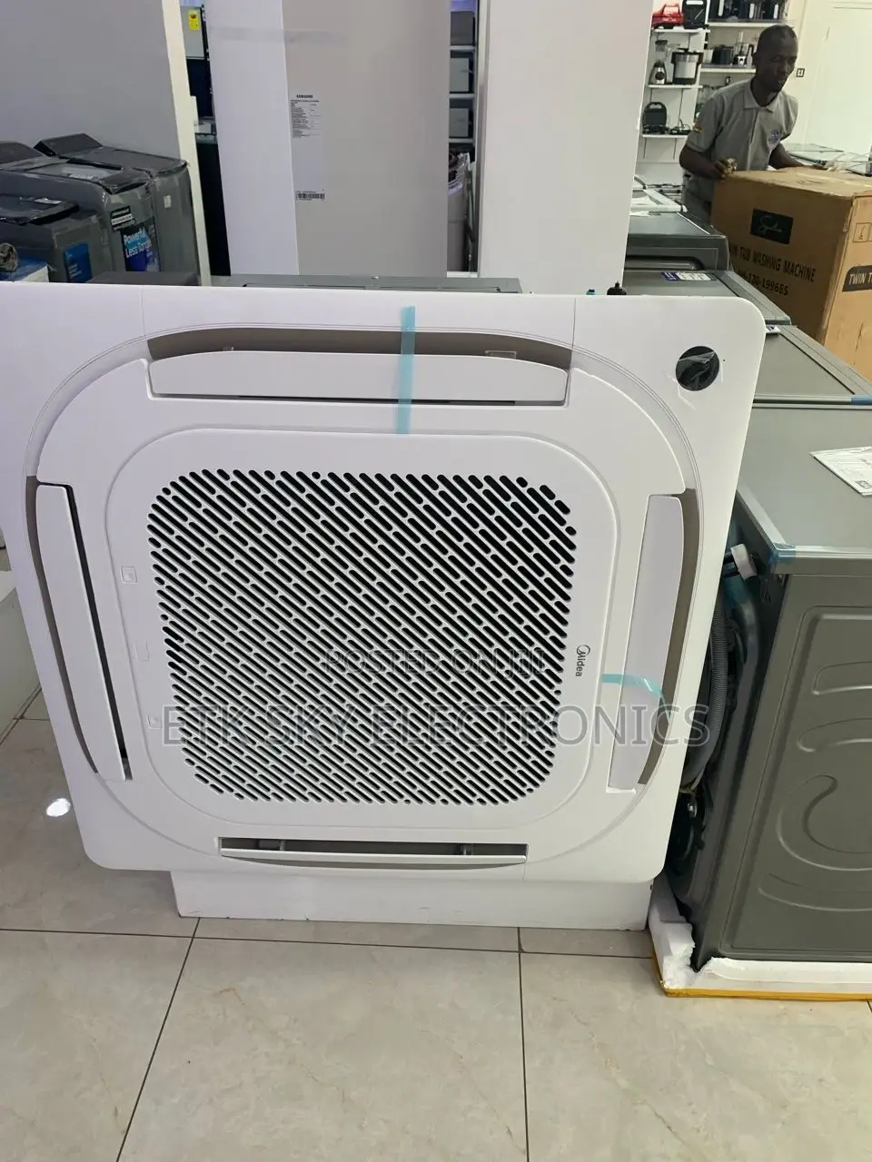 Midea 2.5hp Cassette Inverter Air Conditioner R410 Gas