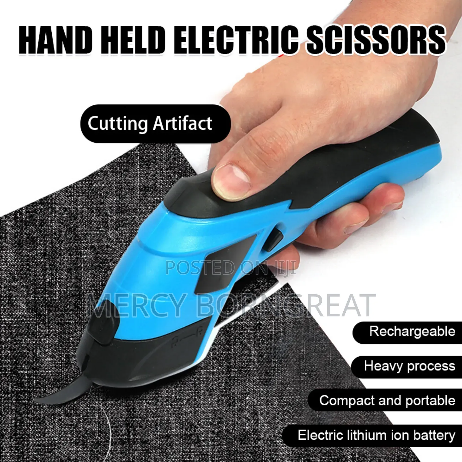Electric Fabric Scissors
