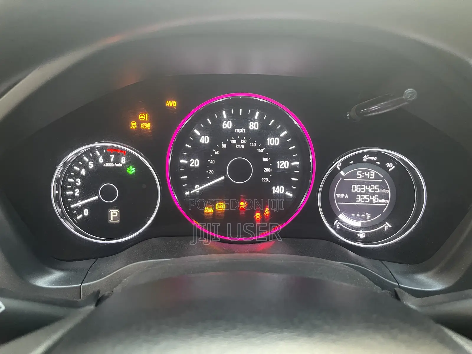 Honda HR-V 4dr SUV (1.5L 4cyl CVT) 2016 Red