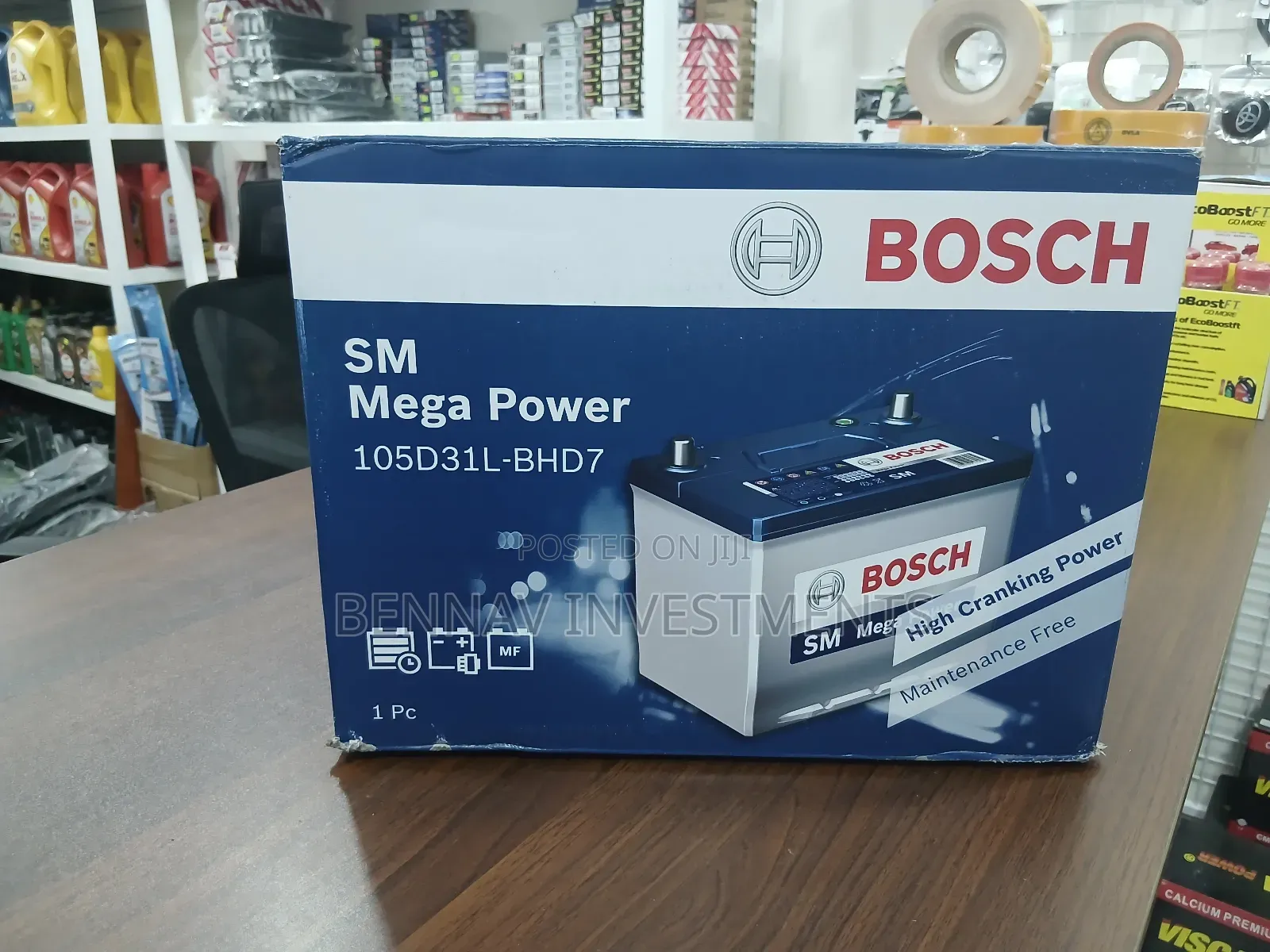 17 Plates Original Bosch Battery