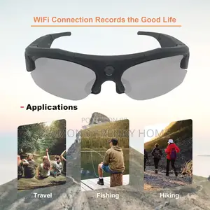 Smart Sunglass With Video Camera and Ear Piece.