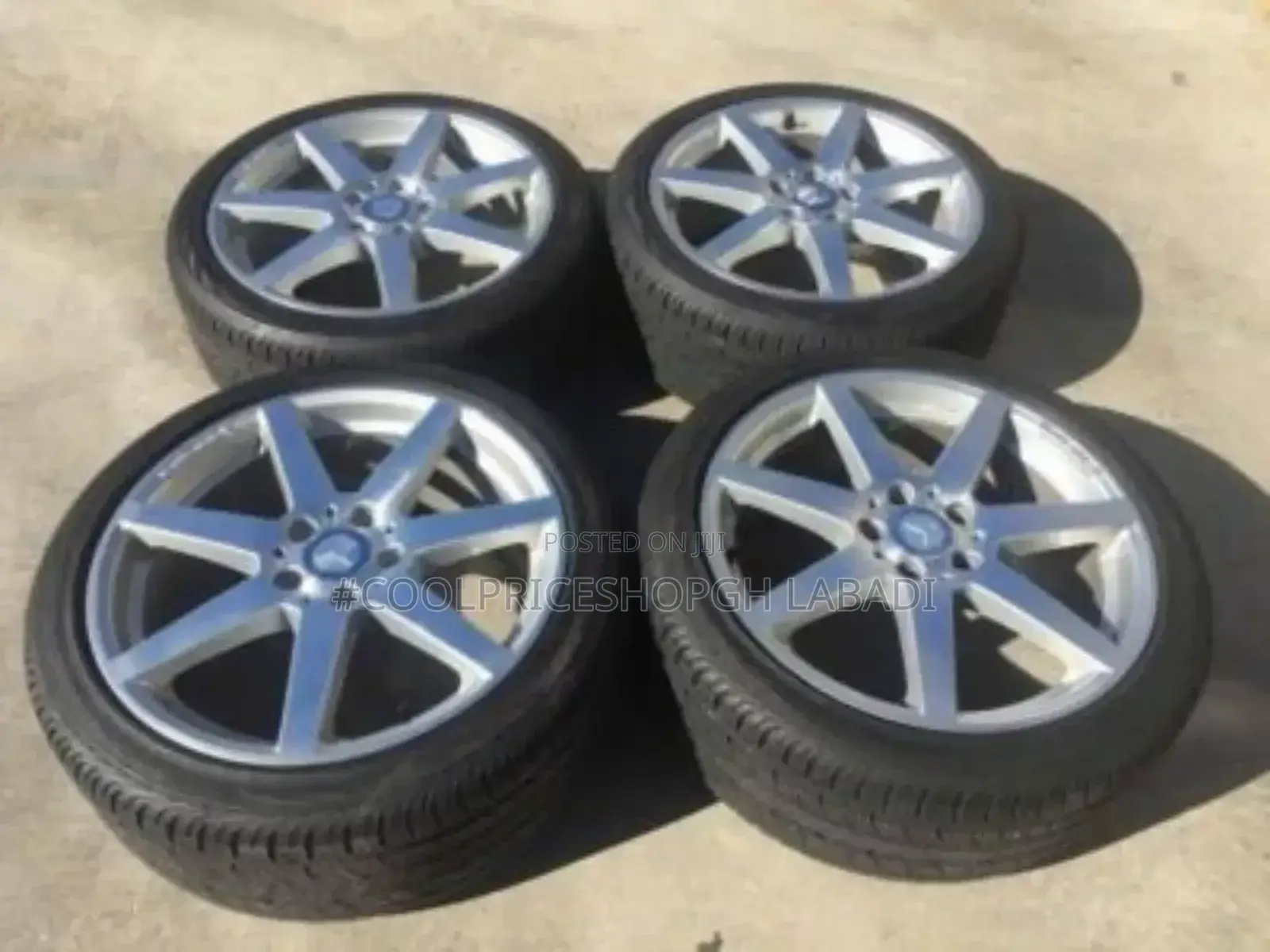 Led Wheel Caps Blue Light for Mercedes Benz Blue