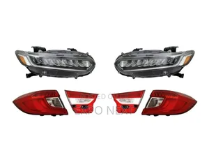 Replacement - 6-piece Kit Pair  Headlights,Pair Tail Lights)