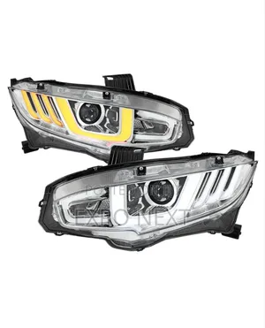 Spec-d® - Civic 2017-2018 Drl Bar Projector Led Headlights