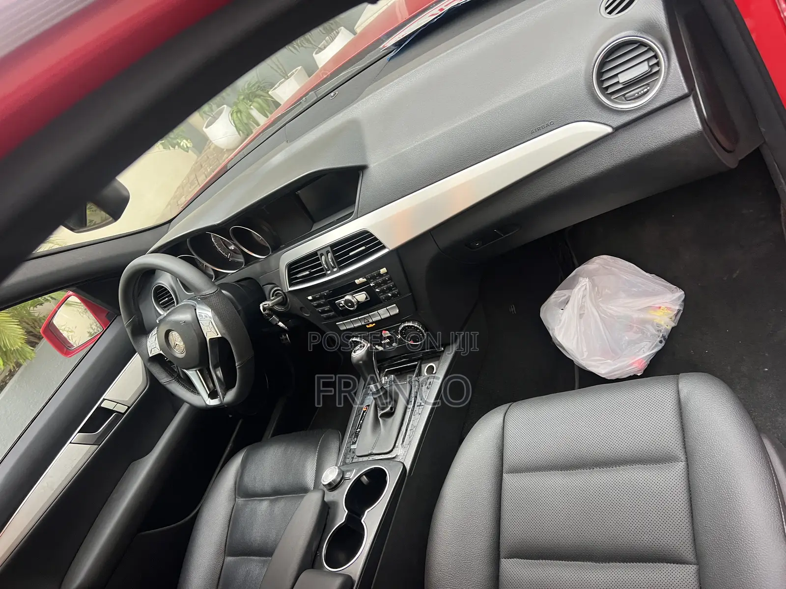 Mercedes-Benz C250 2014 Red