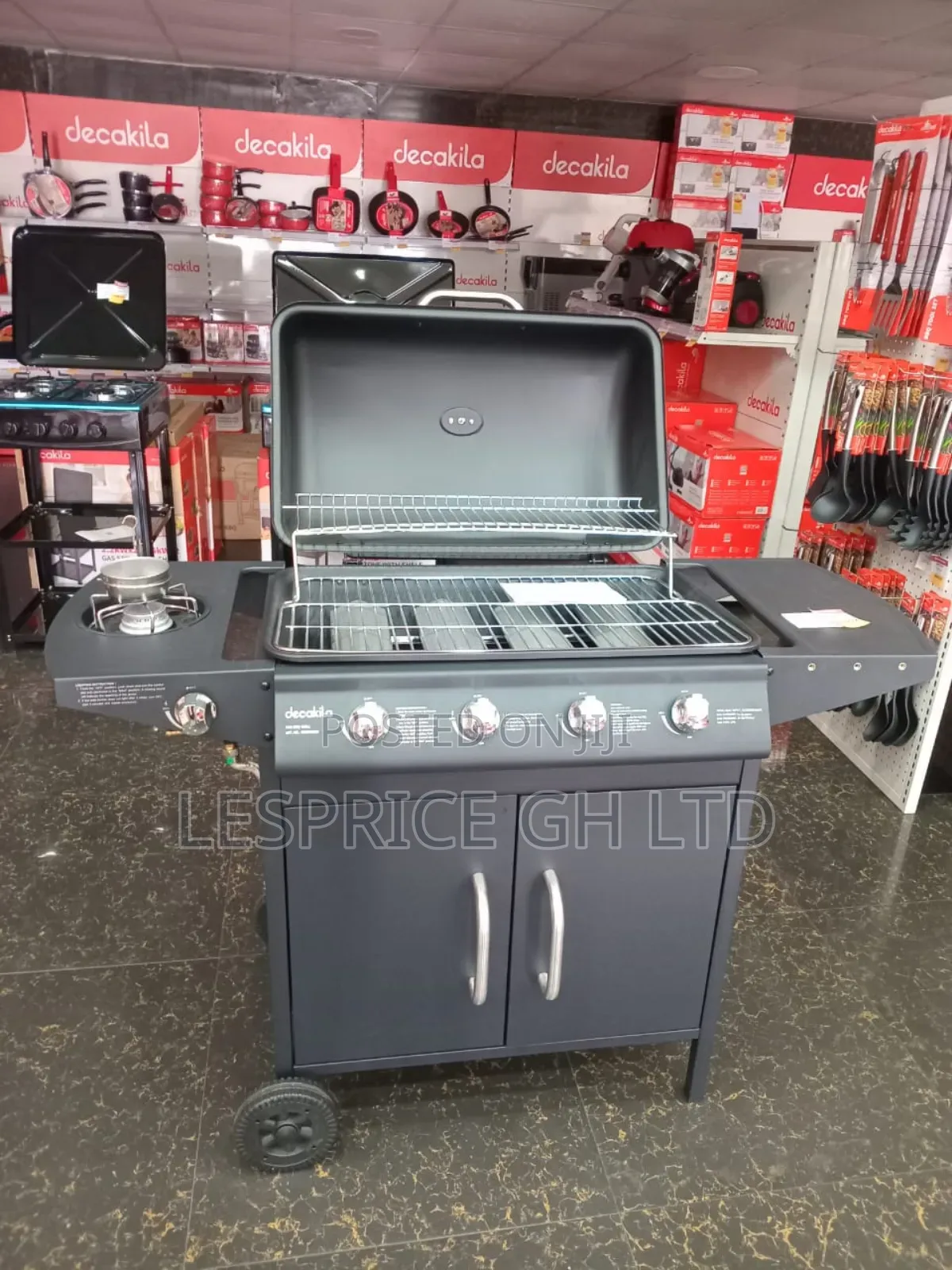 Cook With Confidence  4burner Gas