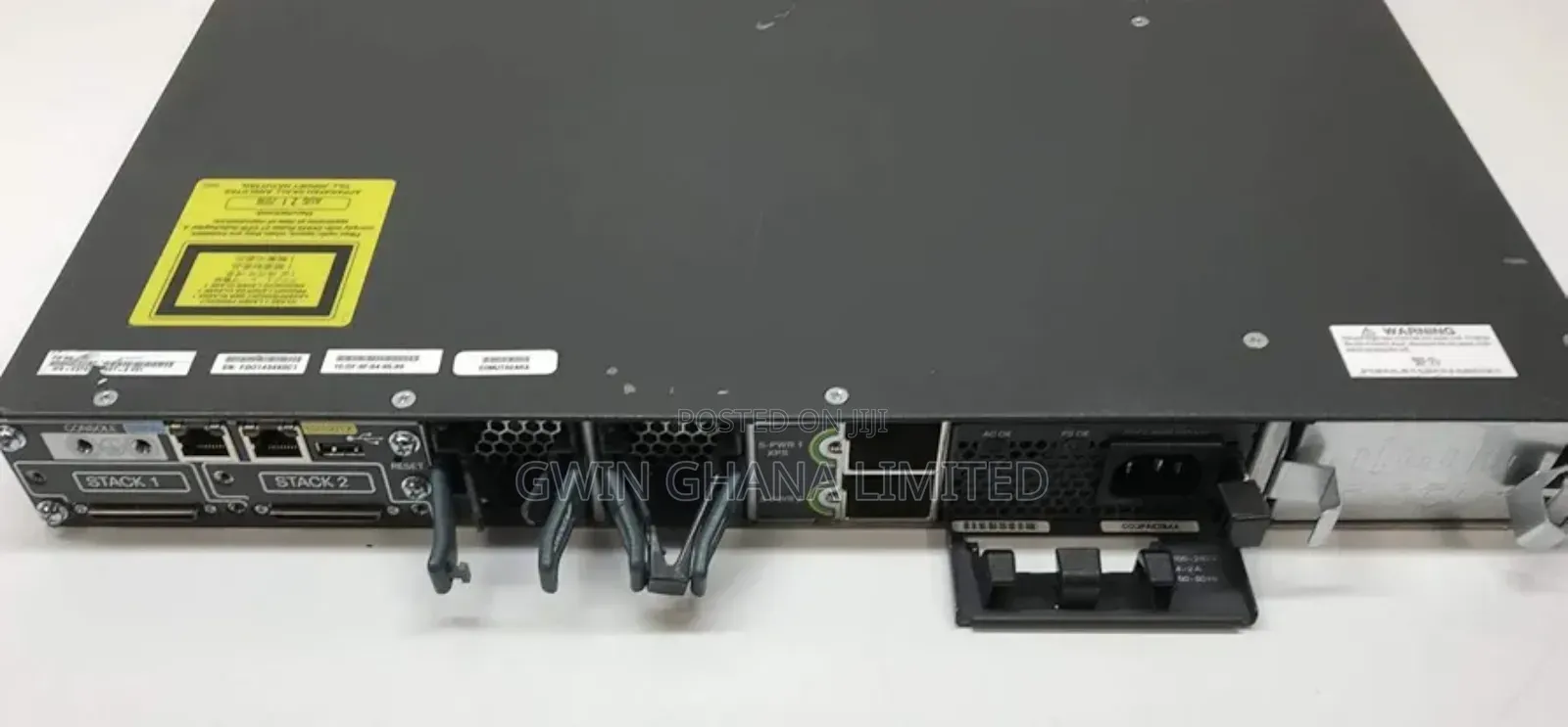 Cisco Ws-C3750x-48t-S 48-Port Gbe L3 Managed Switch + C3kx-Nm-10g