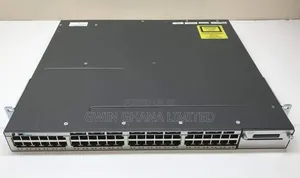 Cisco Ws-C3750x-48t-S 48-Port Gbe L3 Managed Switch + C3kx-Nm-10g