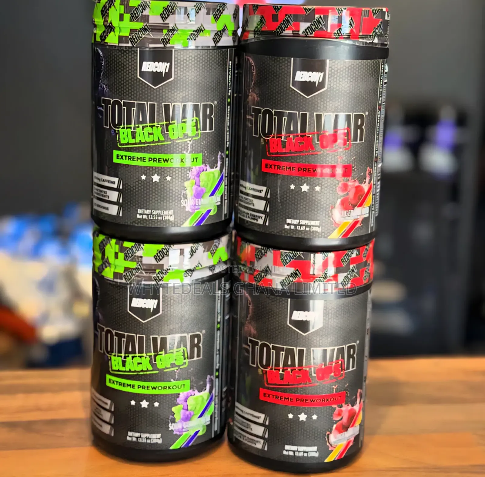 Unleash Strength With Total War Black Ops Pre-workout |Caffeine| Focus