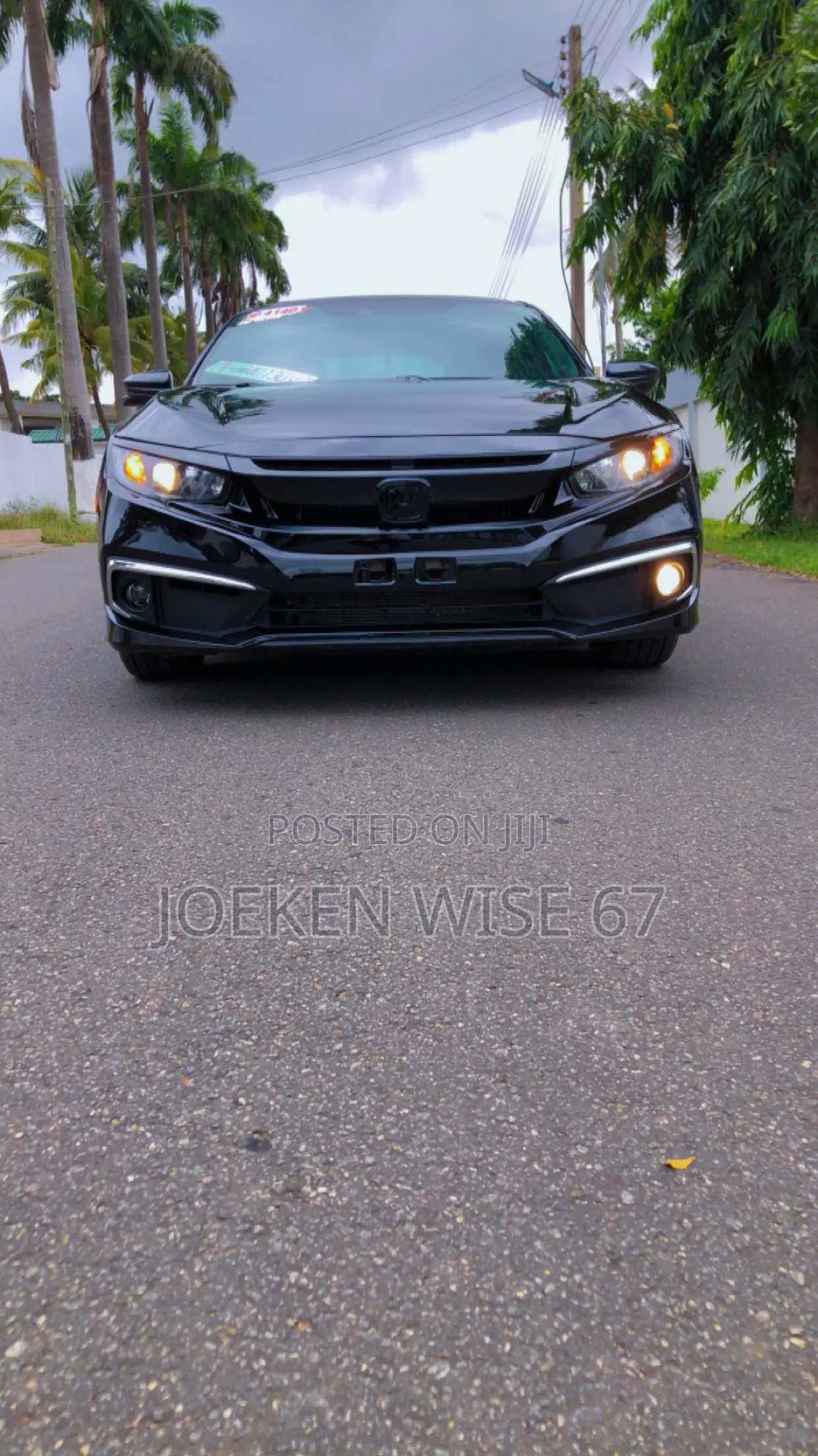 Honda Civic Sport Sedan 2020 Black