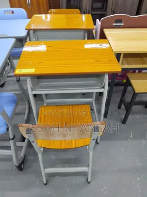 Leaning Table and Chair