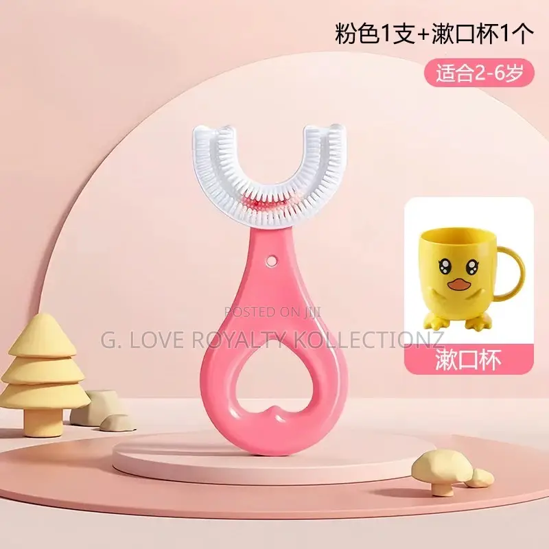 U Sharp Silicone Toothbrush Cup